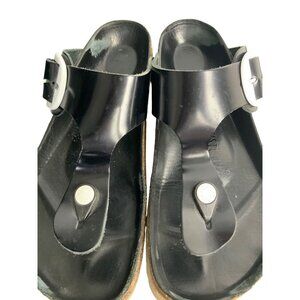Birkenstock womens Gizeh droplet buckle  thong shoe size 39